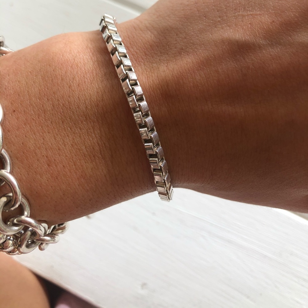 Link Chain Bracelet Sterling Silver